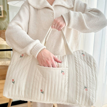 Mom Essentials Duffle Tote Bag