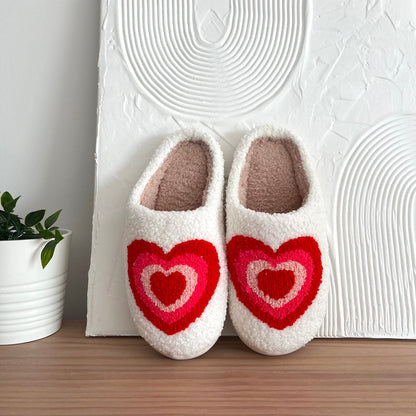 Sweetheart Retro Comfy Slippers