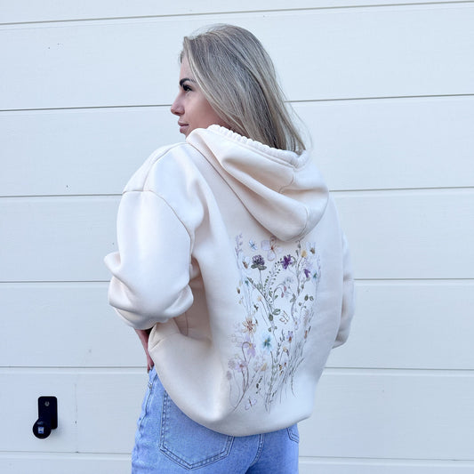 Abby Floral Print Hoodie