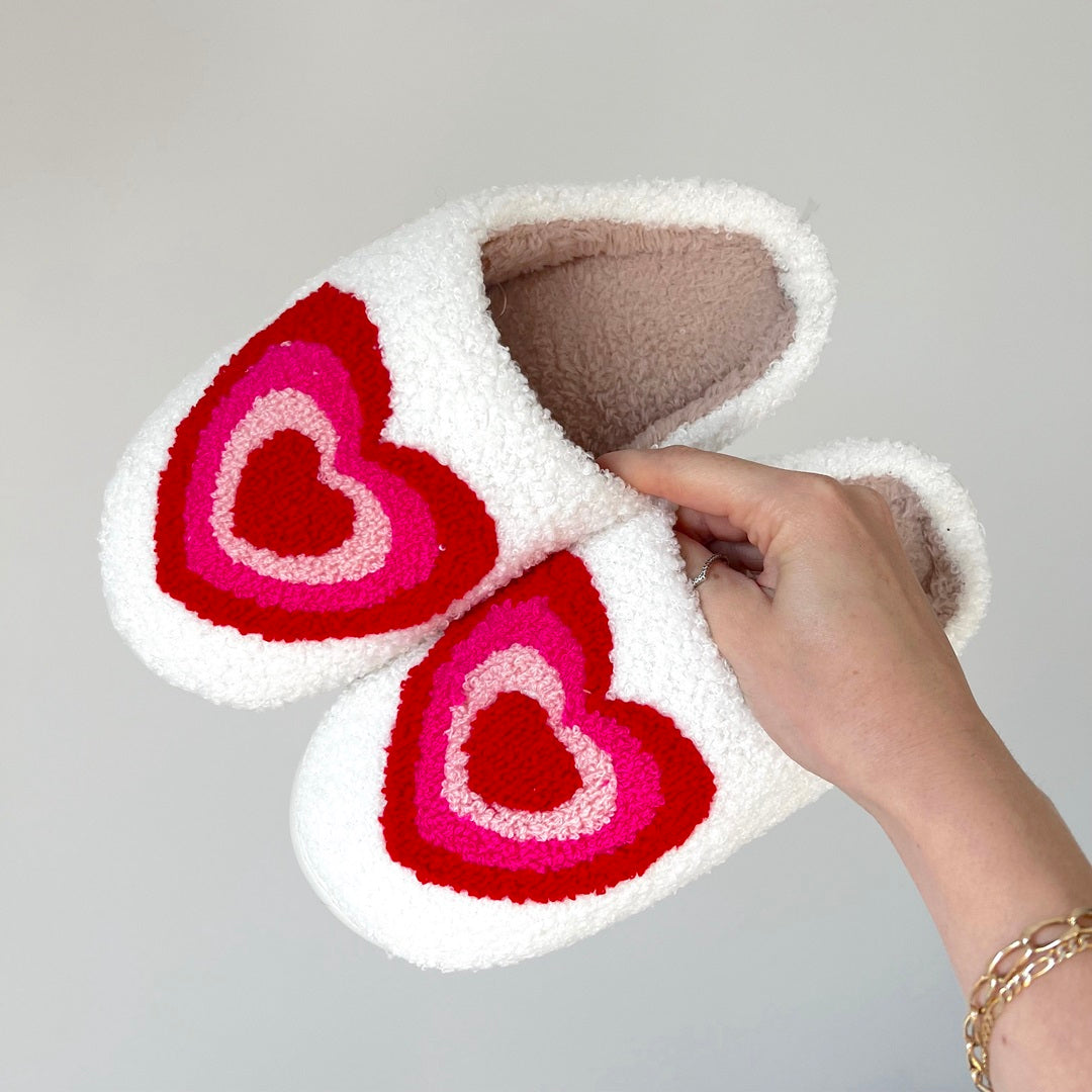 Sweetheart Retro Comfy Slippers