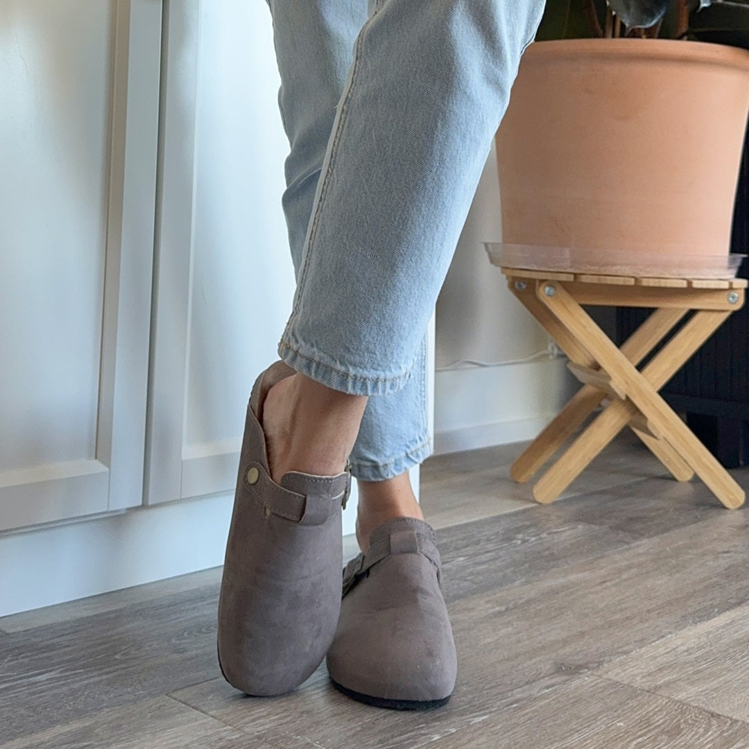 Nordic Suede Clogs - Buy 1 Get 1 Free