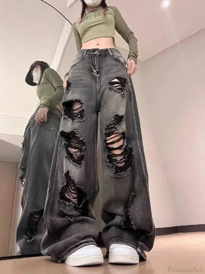 Torn Gothic Large Streetwear Pant
