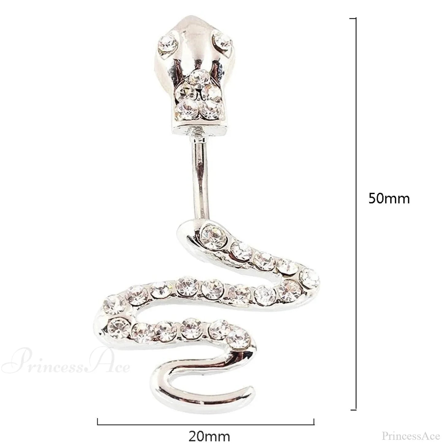 Traditional Zircon Drip Medieval Stomach Ring