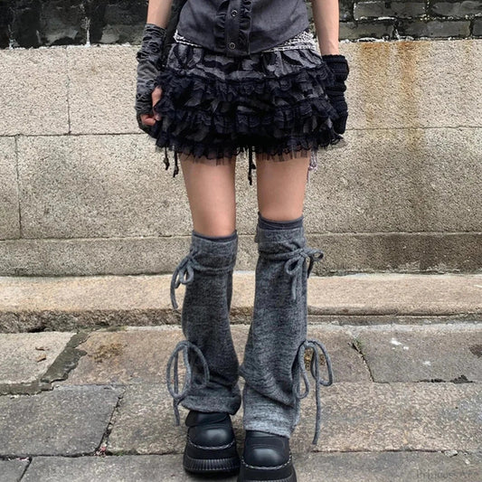 Trim Puffy Frilly Skirt