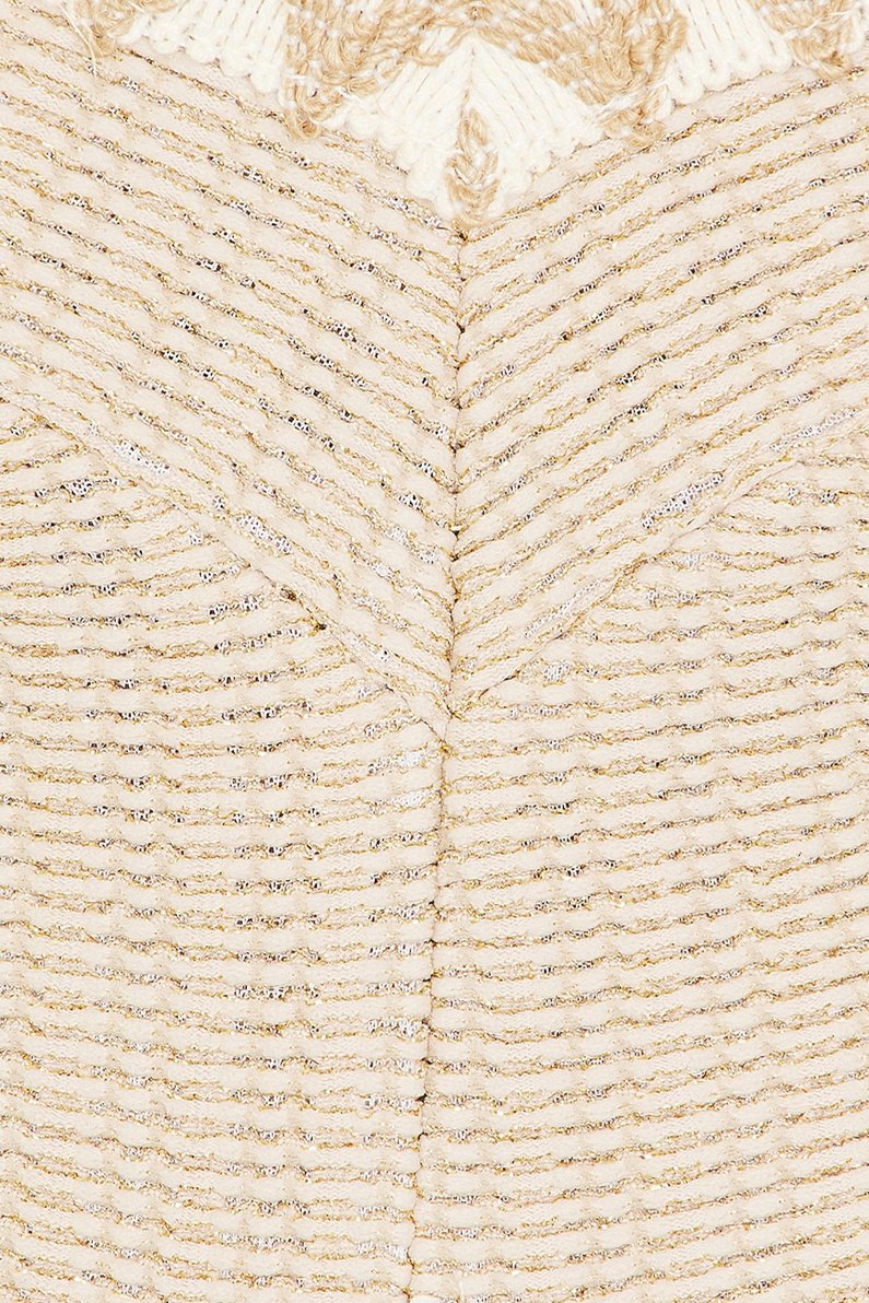 Valentina Cut-out Fringe Knit Maxi Dress