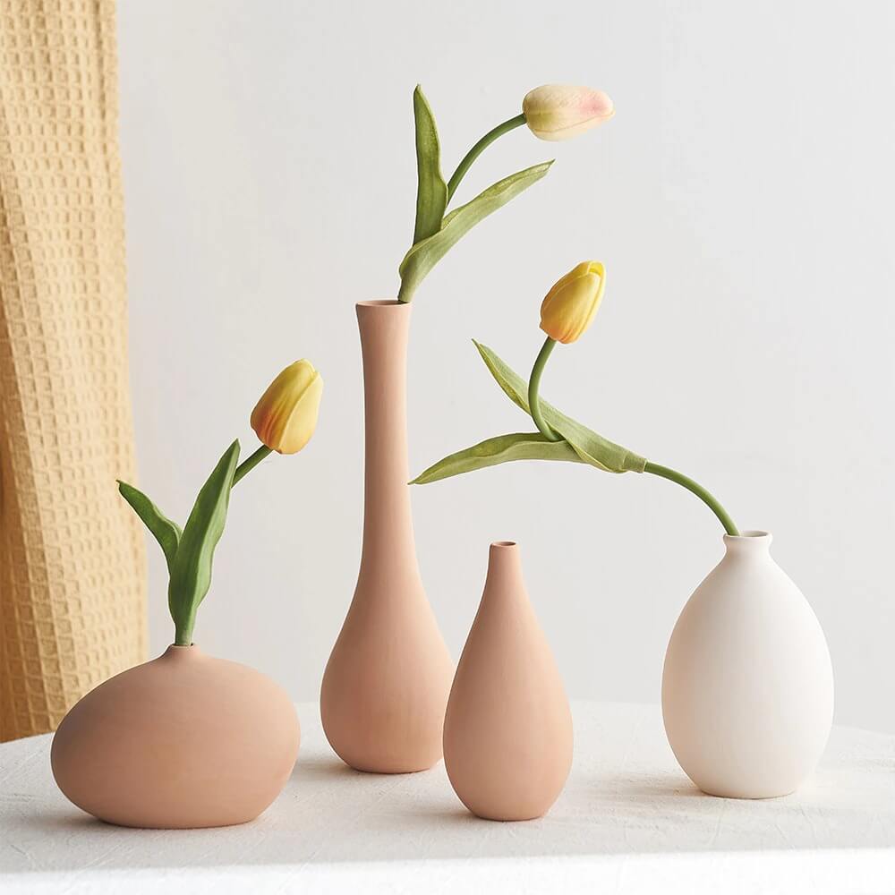 Minimalist Ceramic Pastel Vase