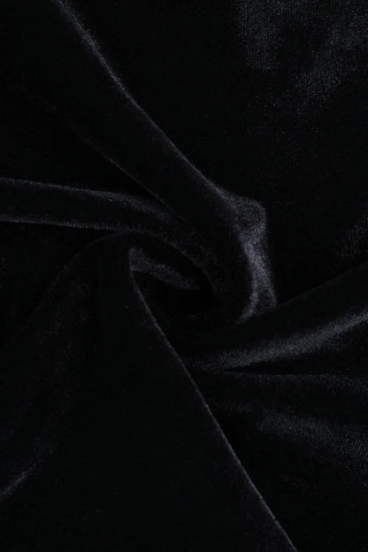 Velvet Lace Cami Chic Bodycon Maxi Dress