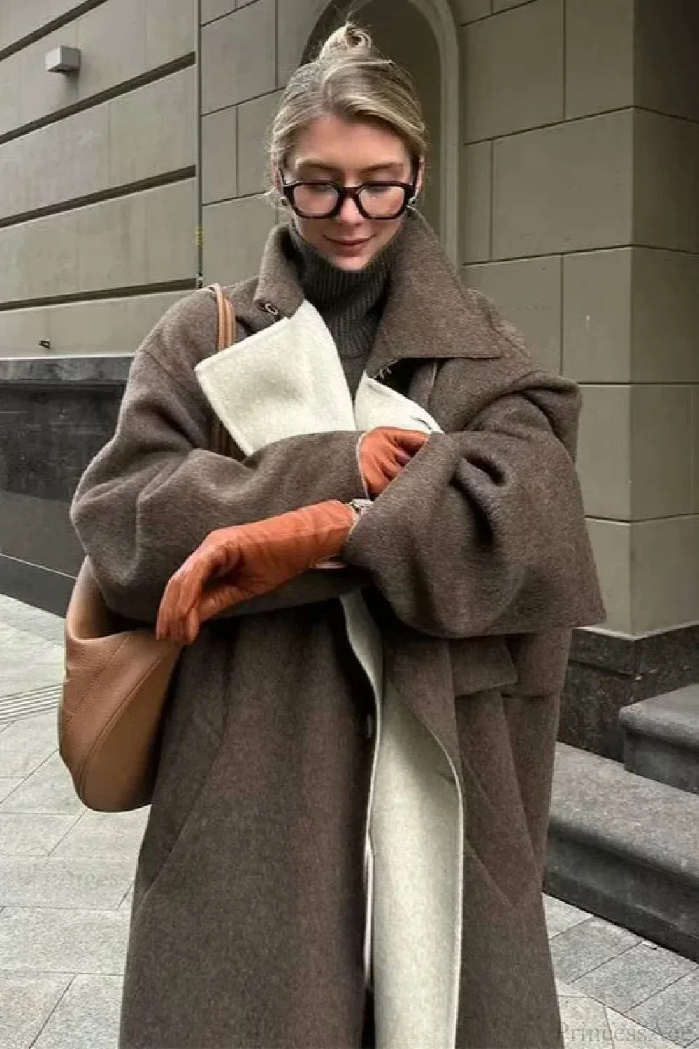 Vintage Elegant Double Faced Wool  Coat