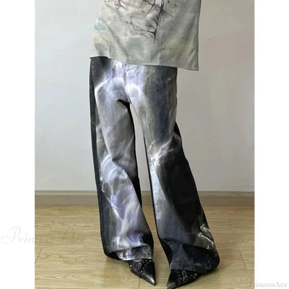 Vintage Gothic Elevated Waist Pant