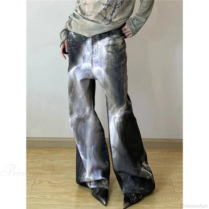 Vintage Gothic Elevated Waist Pant