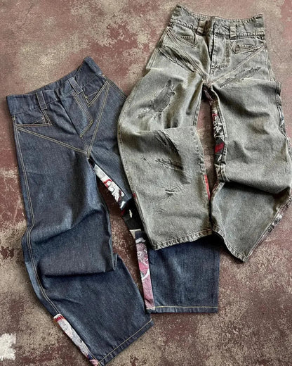 Vintage Gothic Visual Pant