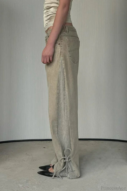 Vintage High-Waist Straight-Leg Jeans