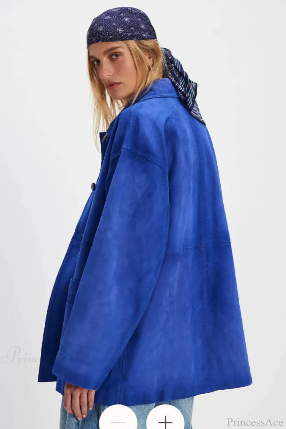 Vintage Simple Suede Single Breasted Jacket