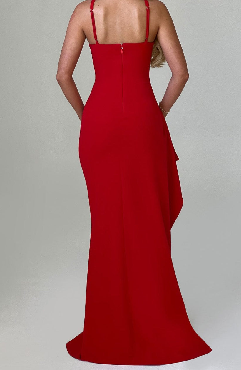 Bianca Maxi Dress - Red