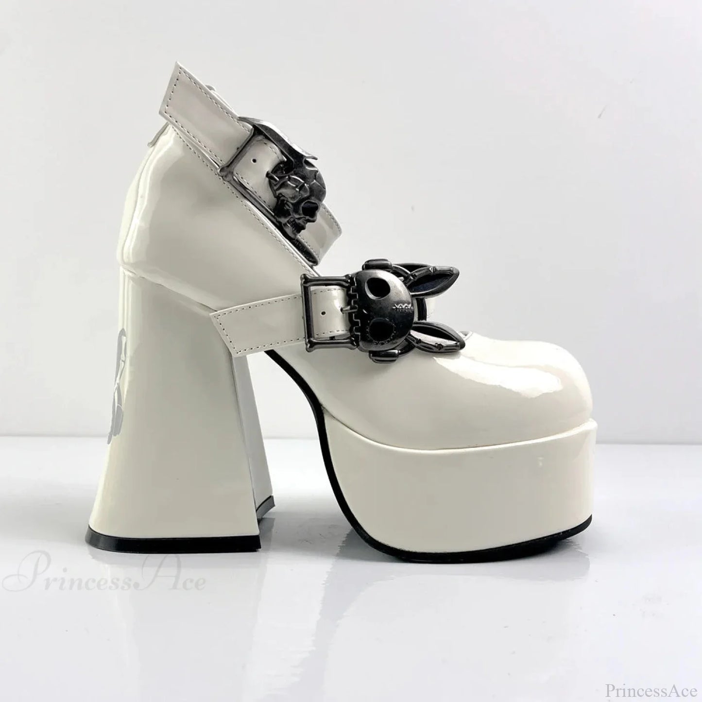 Water-resistant Thick Dark High Heel