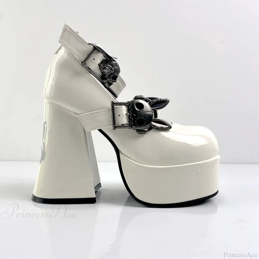 Water-resistant Thick Dark High Heel