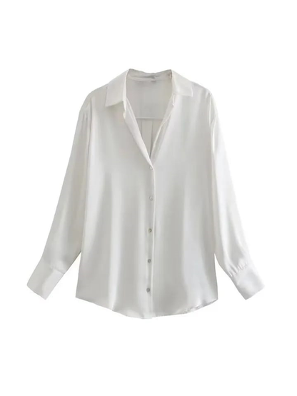 Satin Shirt Plain