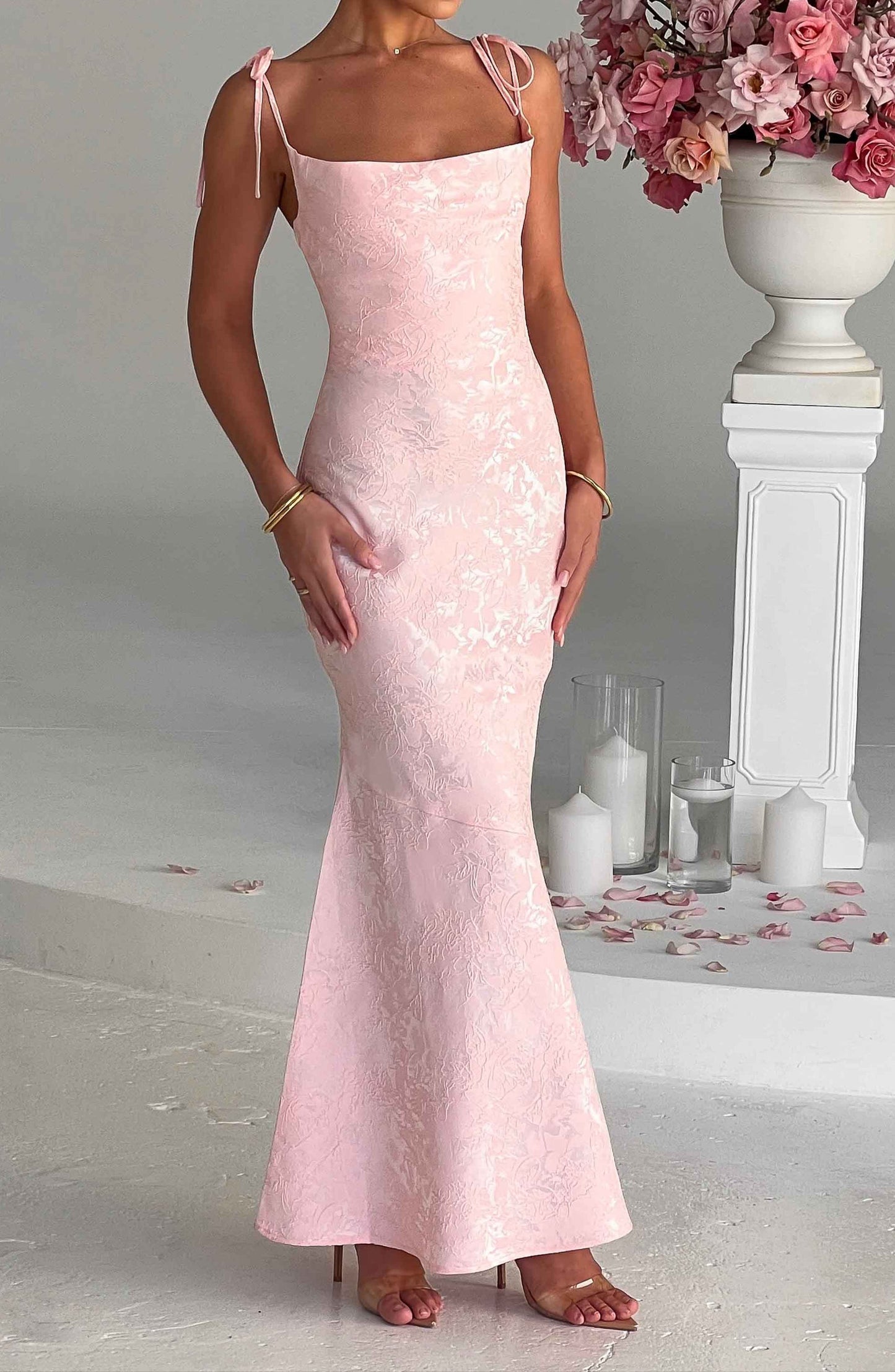 Fillippa Maxi Dress - Blush