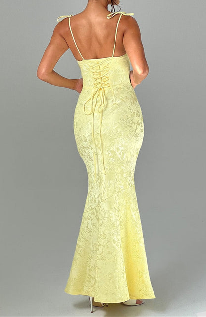 Gabriella Maxi Dress - Lemon