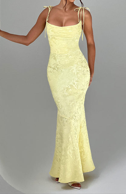 Gabriella Maxi Dress - Lemon