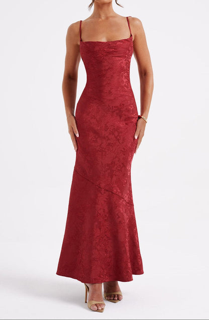 Chiara Maxi Dress - Red