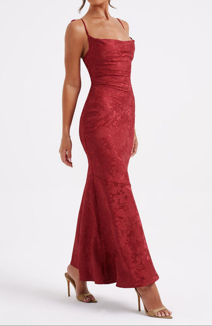 Chiara Maxi Dress - Red