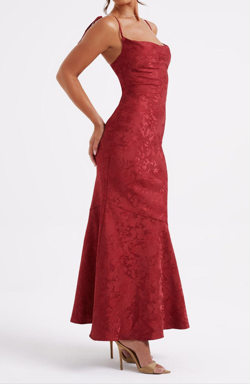 Chiara Maxi Dress - Red