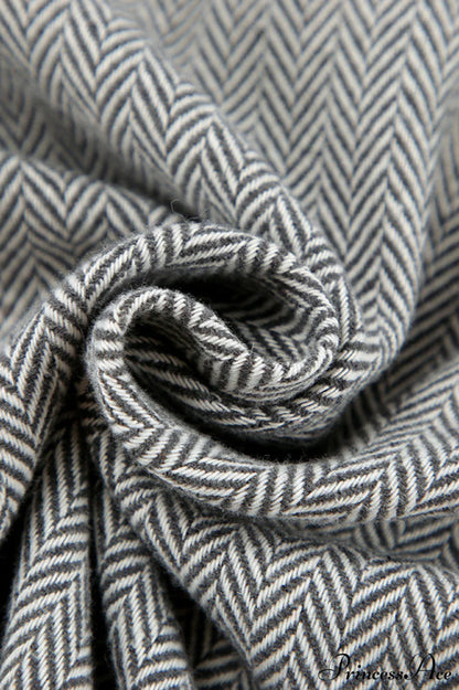 Wool Blazer Loose Elegant Commute Coat