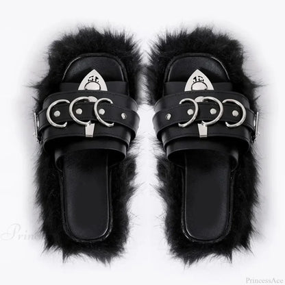 Y2K Mysterious Clasp Elevated Sandal