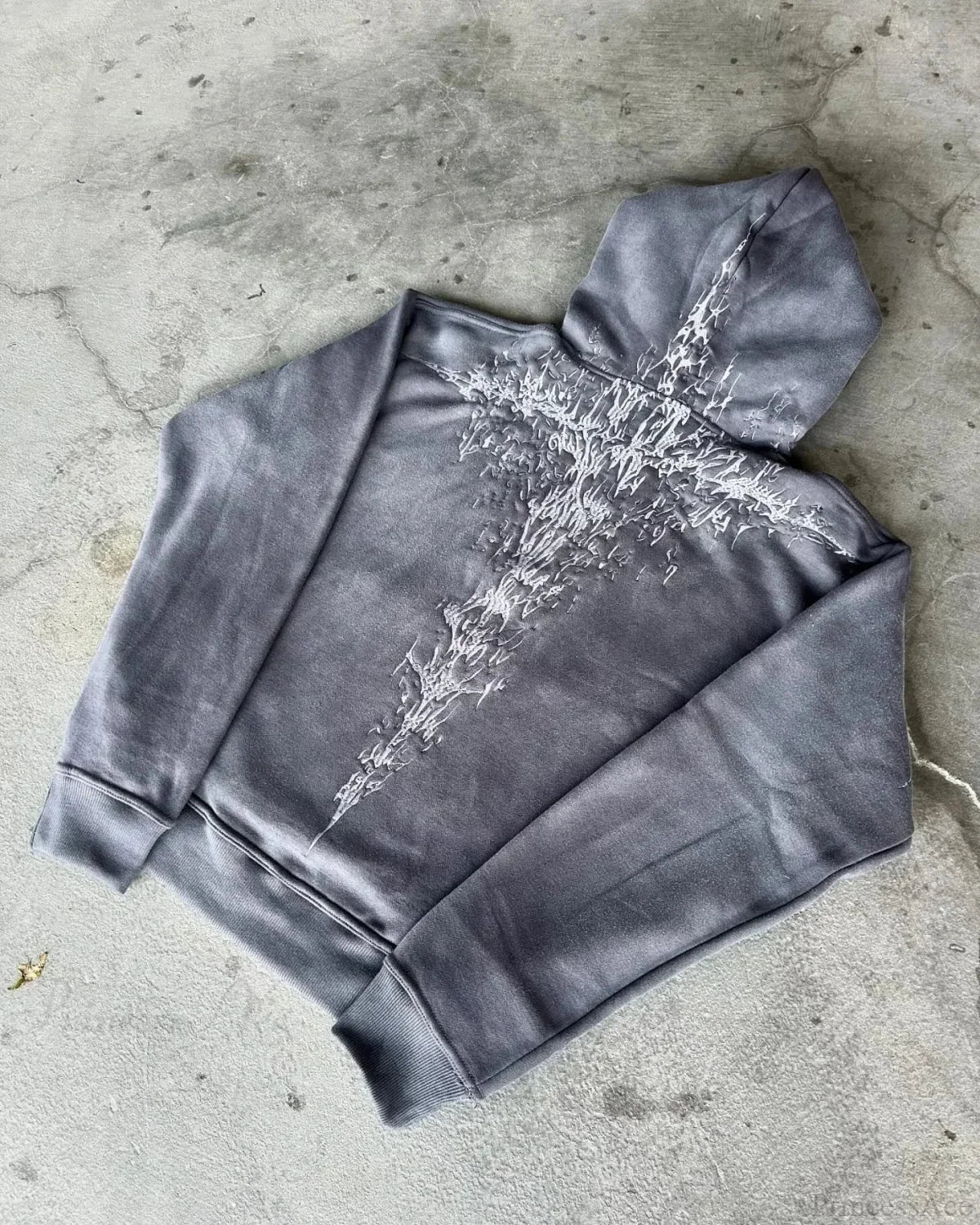 Y2K Mysterious Embroidery Hoodie