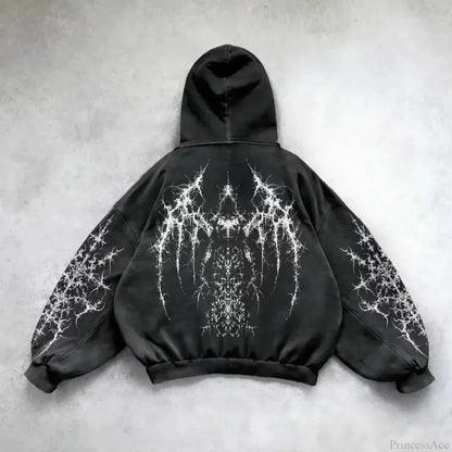 Y2K Mysterious Rap Urban Hoodie