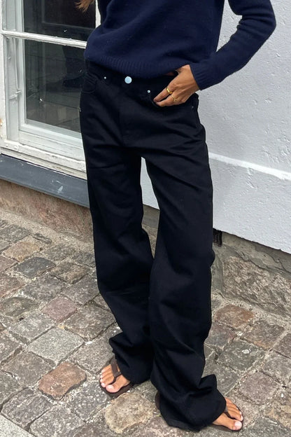 Y2K Star Color-Block Patchwork Jeans