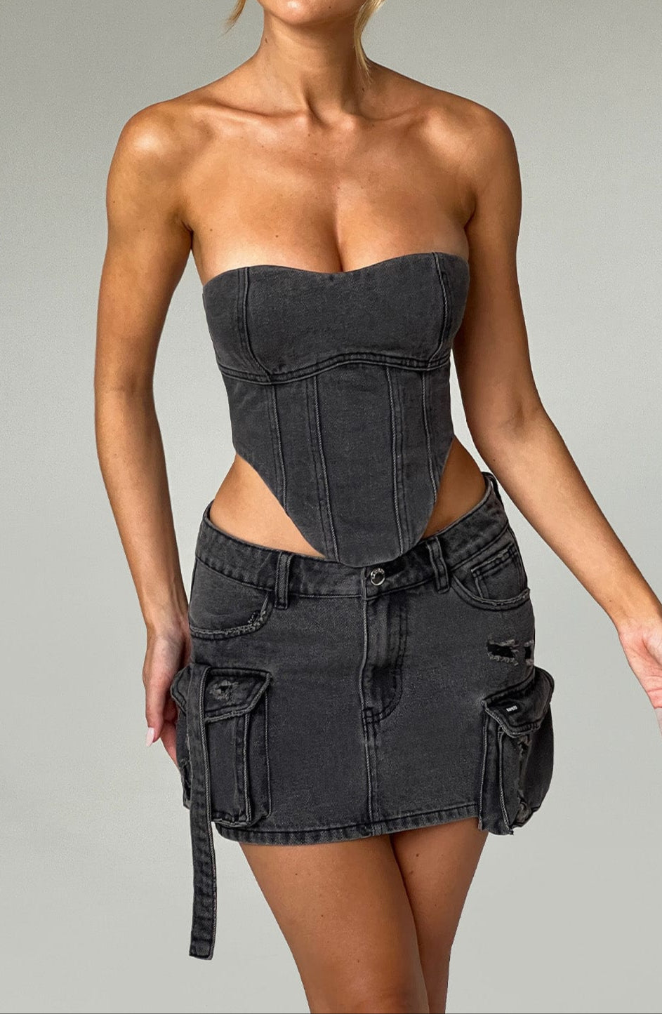Jazmín Corset - Black