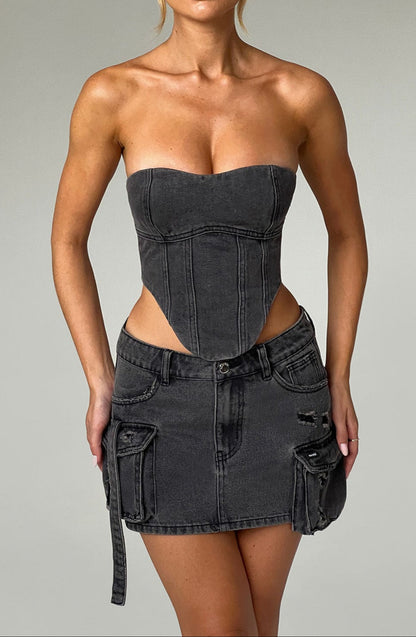 Jazmín Corset - Black