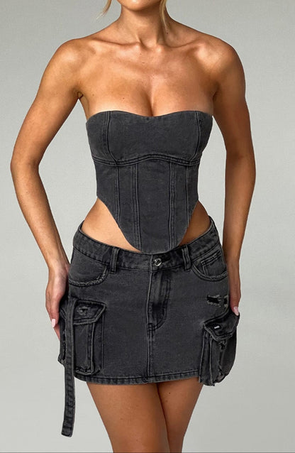 Jazmín Corset - Black