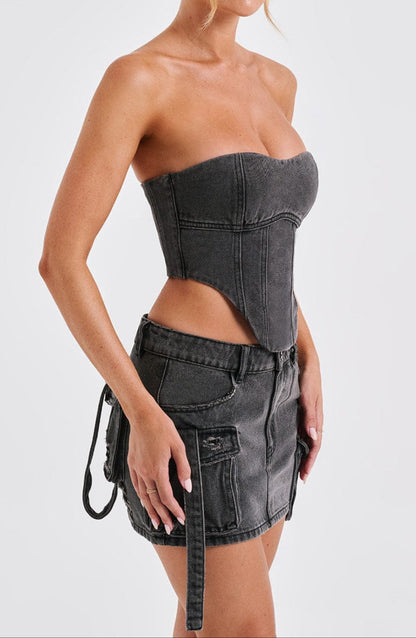 Jazmín Corset - Black