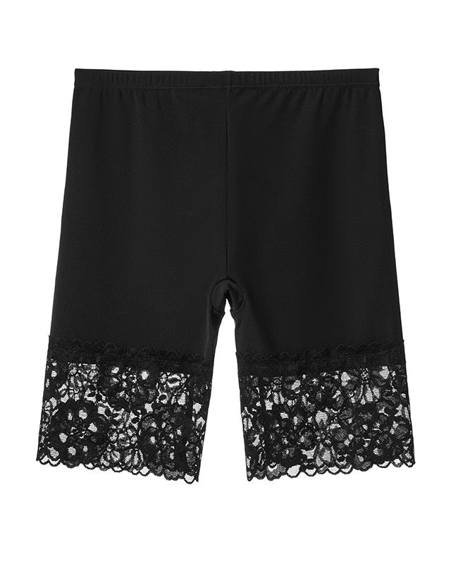 Safety Bottom Shorts 2 in 1 With Inner Crotch and No Curling