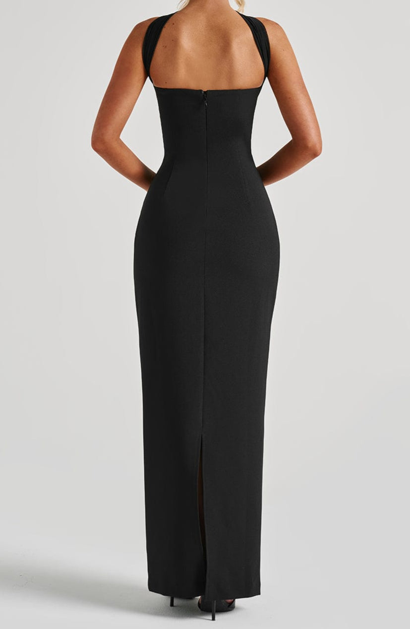 Manuela Maxi Dress - Black