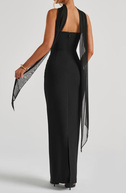 Manuela Maxi Dress - Black