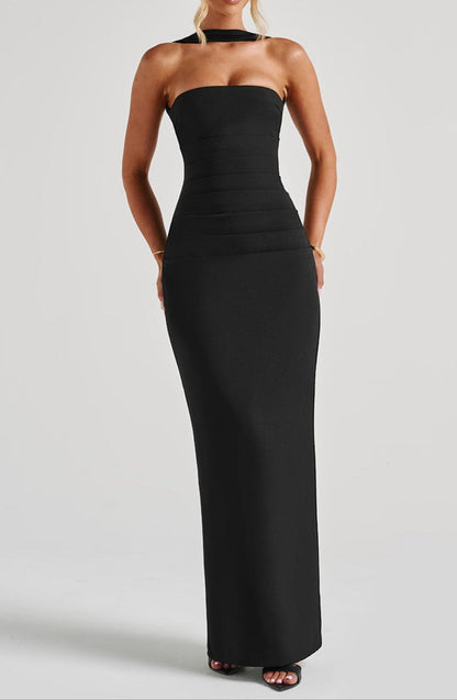 Manuela Maxi Dress - Black