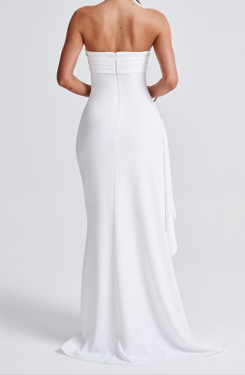 María José Maxi Dress - White